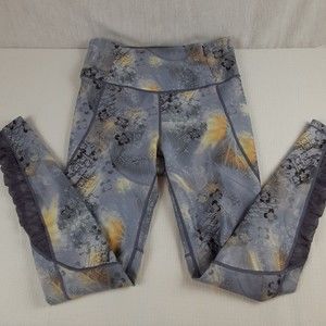 Calia Carrie Underwood Urban Mosaic High Waisted Ruched Leggings Extra Small XS